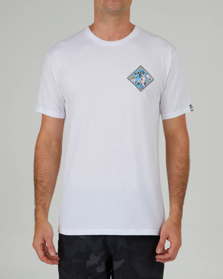 Salty Crew Tippet Tropics White S/S Premium Tee