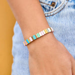 Pura Vida Bright Tides Bead Stretch Bracelet