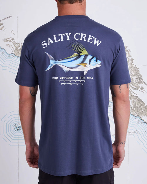 Salty Crew Rooster Premium Short Sleeve Tee - WILD FLIER GIFTS AND APPAREL