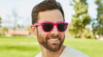 Malibu Pink Premiums Knockaround Unisex Polarized Sunglasses