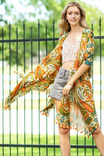 Jaipur Intricate Kimono | WILD FLIER GIFTS AND APPAREL