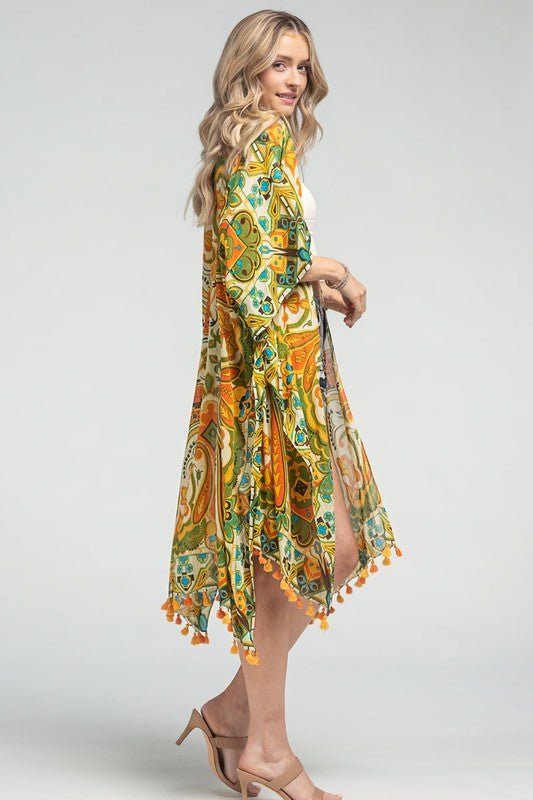 Urbanista Jaipur Intricate Kimono - WILD FLIER GIFTS AND APPAREL