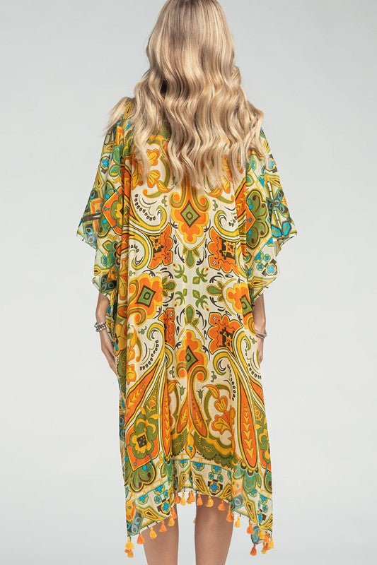 Urbanista Jaipur Intricate Kimono - WILD FLIER GIFTS AND APPAREL