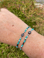 Lotus and Luna Evil Eye Bracelets | WILD FLIER GIFTS AND APPAREL