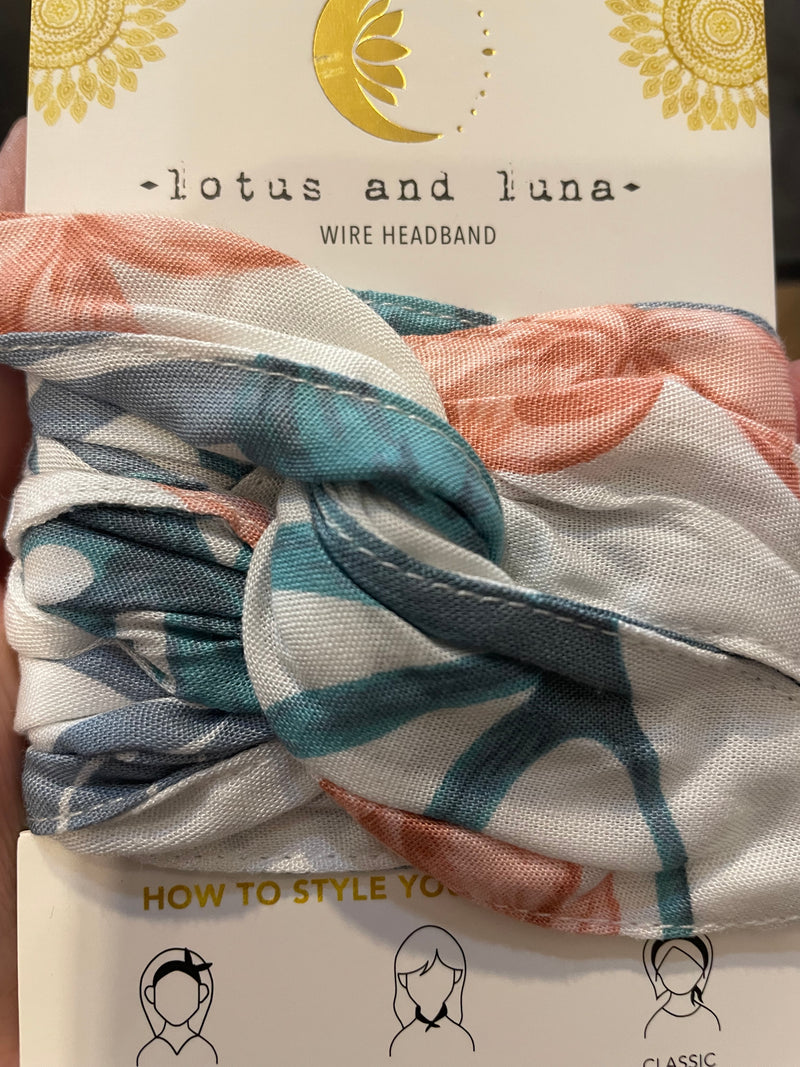 Lotus and Luna Wire Headbands