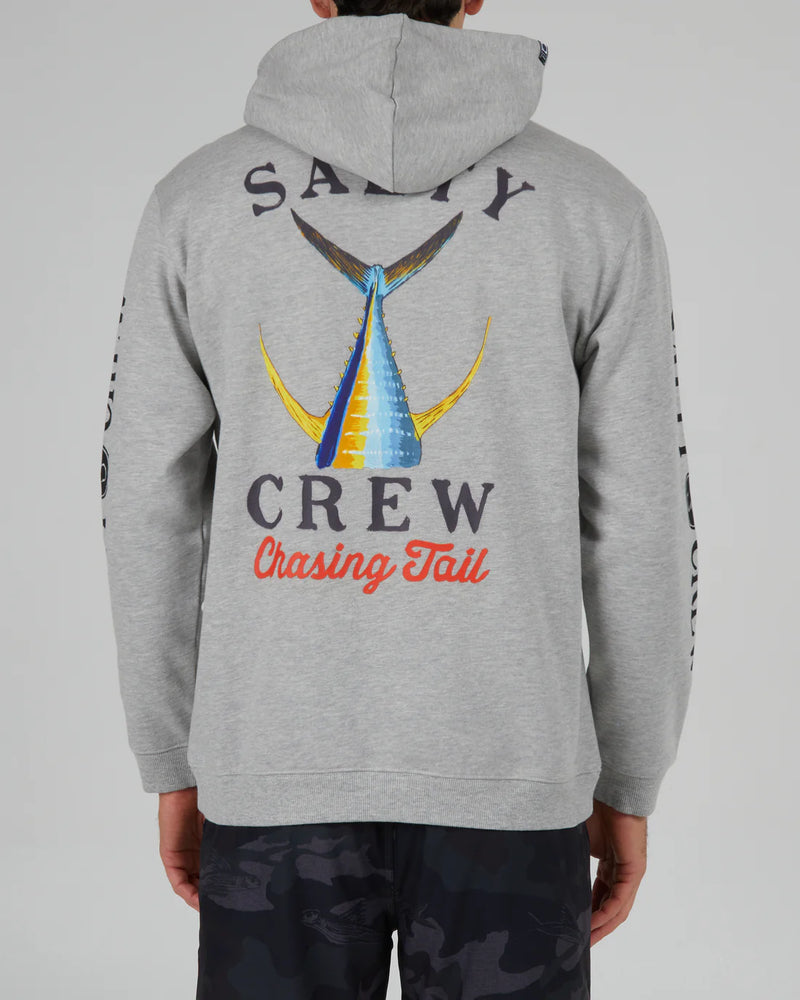 Salty Crew Tailed Grey Heather Hood Fleece