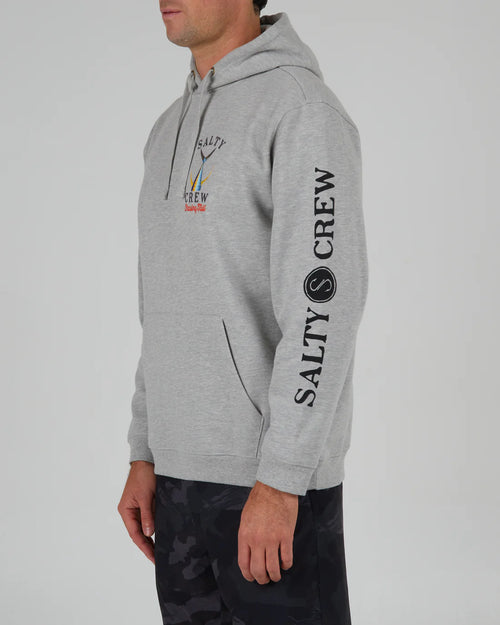 Salty Crew Tailed Grey Heather Hood Fleece