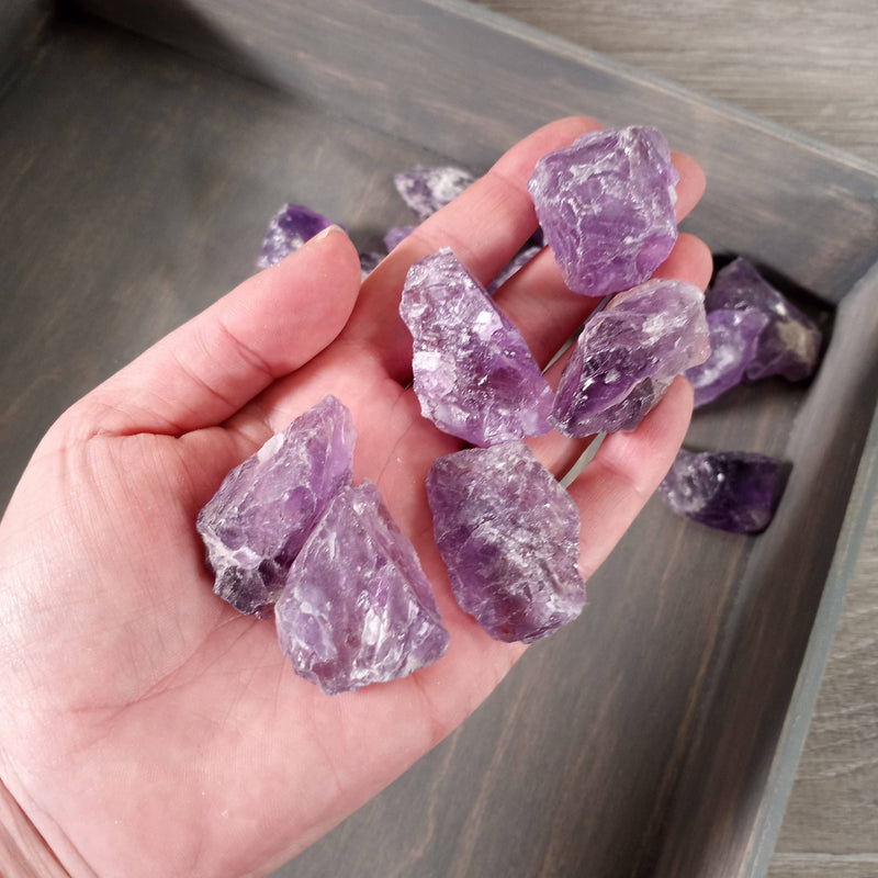 Wholesale Amethyst Rough Chunks – Raw Crystal by the Pound | WILD FLIER GIFTS AND APPAREL