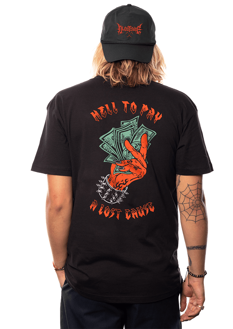 Pay Day Tee: Black / M | WILD FLIER GIFTS AND APPAREL