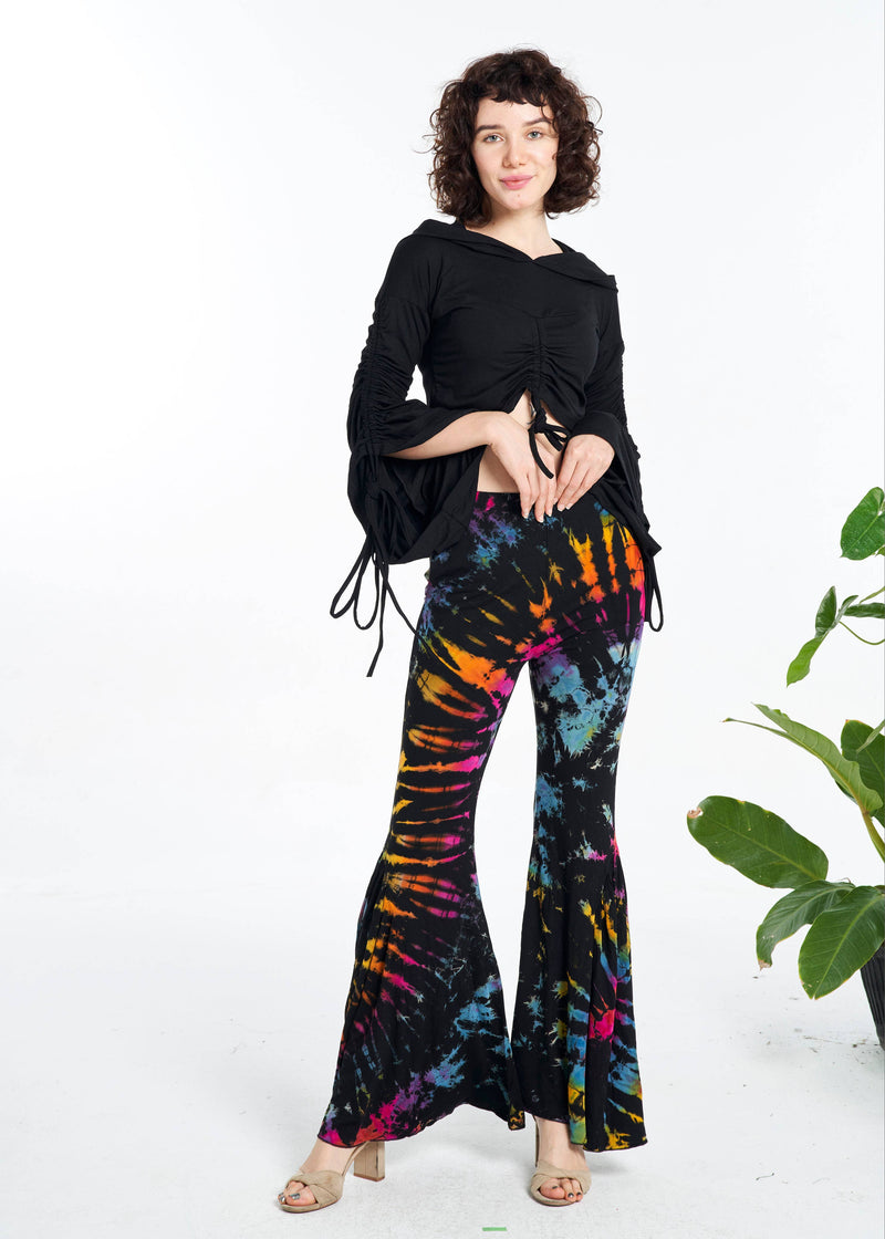 Womens Clothing - Tie-Dye Pants (TH-1786): Brown / Free Size | WILD FLIER GIFTS AND APPAREL