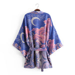 Bohemian Moon Kimono - Small Size | WILD FLIER GIFTS AND APPAREL