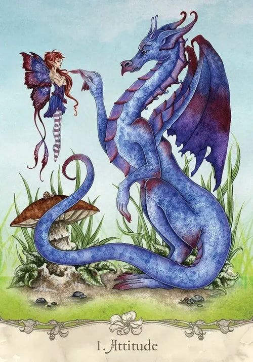 Fairy Wisdom Oracle Card Deck and Book Set