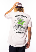 A Lost Cause Official High And Dry Tee : White