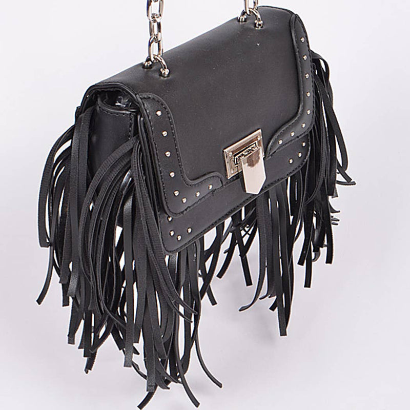 Camel Western Fringe Handbag