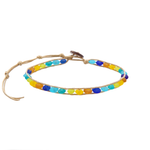 Lotus and Luna Mahi Mahi Sea Glass Anklet