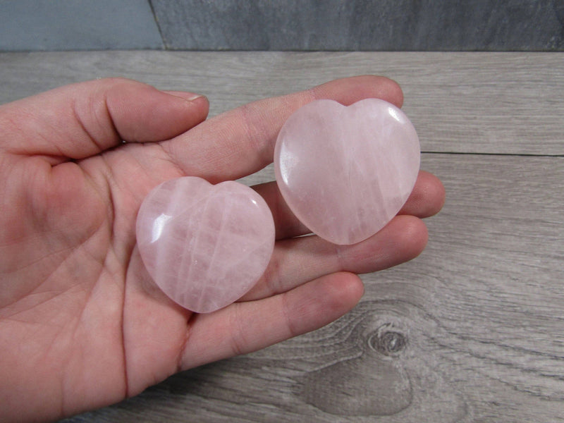 Rose Quartz Large Flat Heart Bead | WILD FLIER GIFTS AND APPAREL