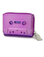 Fydelity Retro Cassette Wallet | Lavender Chrome