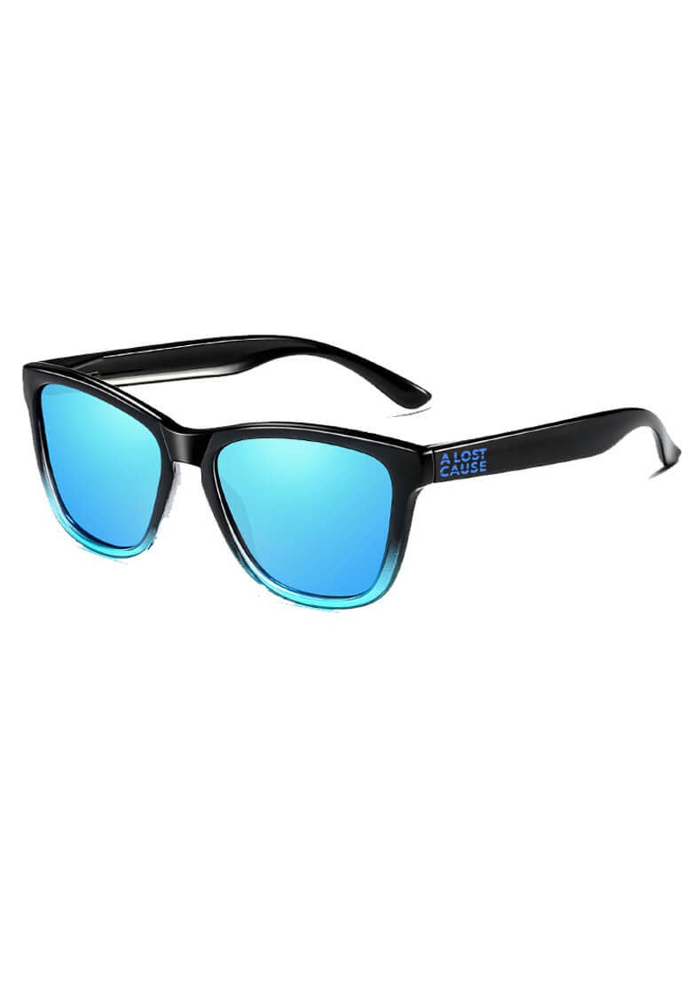 A Lost Cause Official Fade Blue Sunglasses (Polarized)