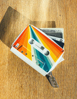 Fydelity Retro 80s Cassette Mixtape Wallet | Retro Rainbow