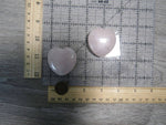 Rose Quartz Large Flat Heart Bead | WILD FLIER GIFTS AND APPAREL