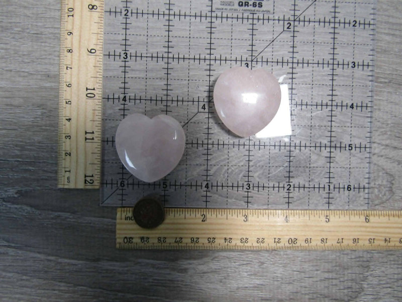 Rose Quartz Large Flat Heart Bead | WILD FLIER GIFTS AND APPAREL