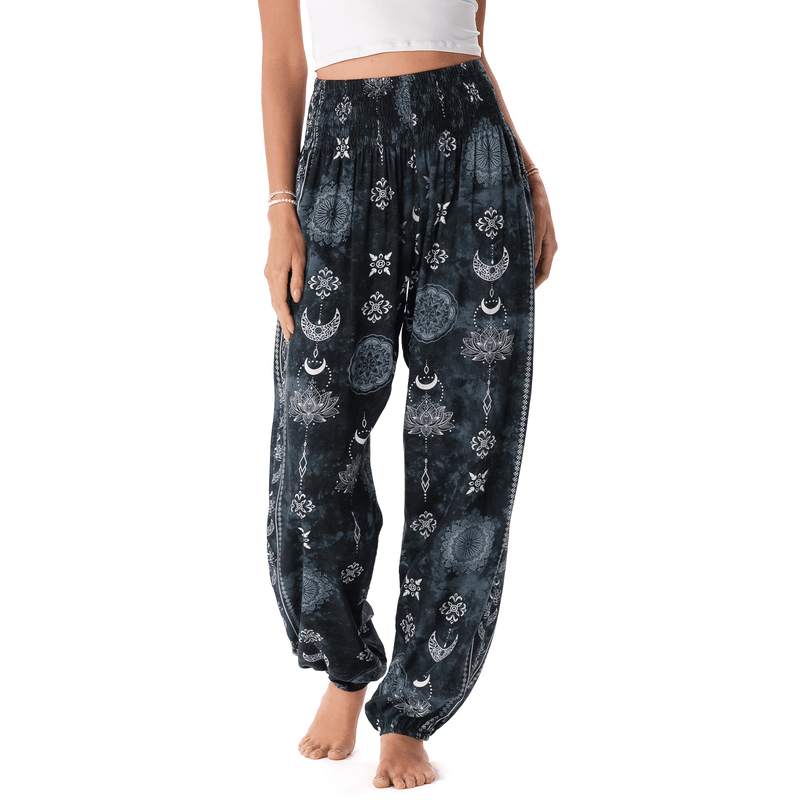 *BEST SELLER* Twilight Lotus Harem Pants with Pockets: S | WILD FLIER GIFTS AND APPAREL
