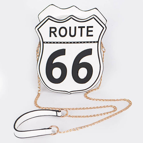 Route 66 Clutch: WT | WILD FLIER GIFTS AND APPAREL