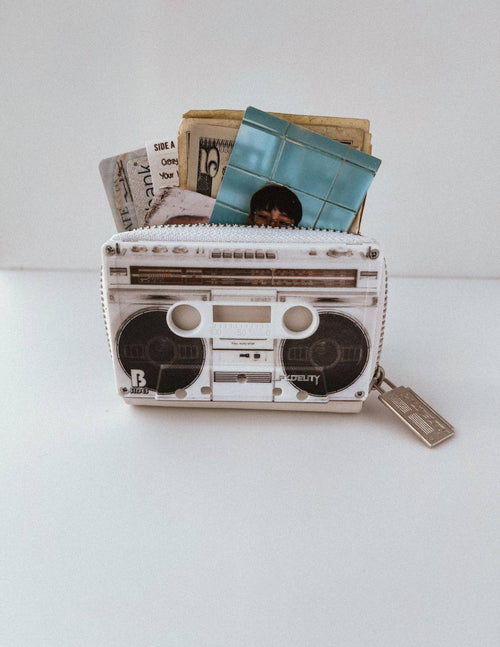 70294: Mixtape Wallet | Limited Edition | Boombox | WILD FLIER GIFTS AND APPAREL