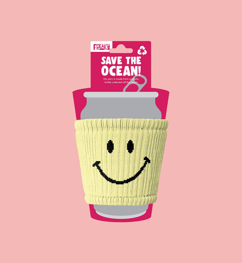 Smiley Face SLIPPY | Pint Glass, Coffee Sleeve & Can Koozie | WILD FLIER GIFTS AND APPAREL