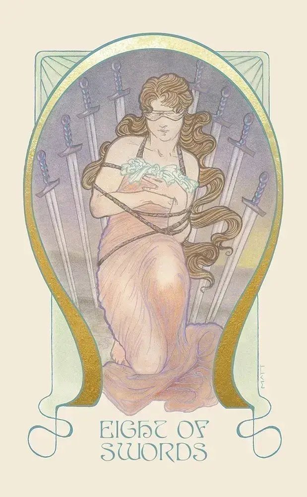Ethereal Visions: Illuminated Tarot Card Deck
