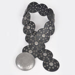 Faux Leather Multi Eyelet Round Western Belts