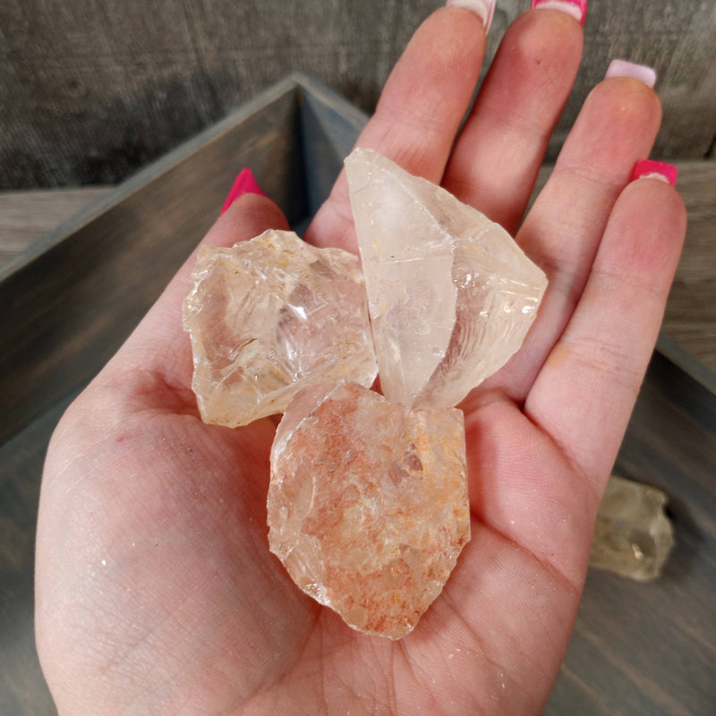 Crystal Quartz Chunks Raw Rough by the Pound | WILD FLIER GIFTS AND APPAREL