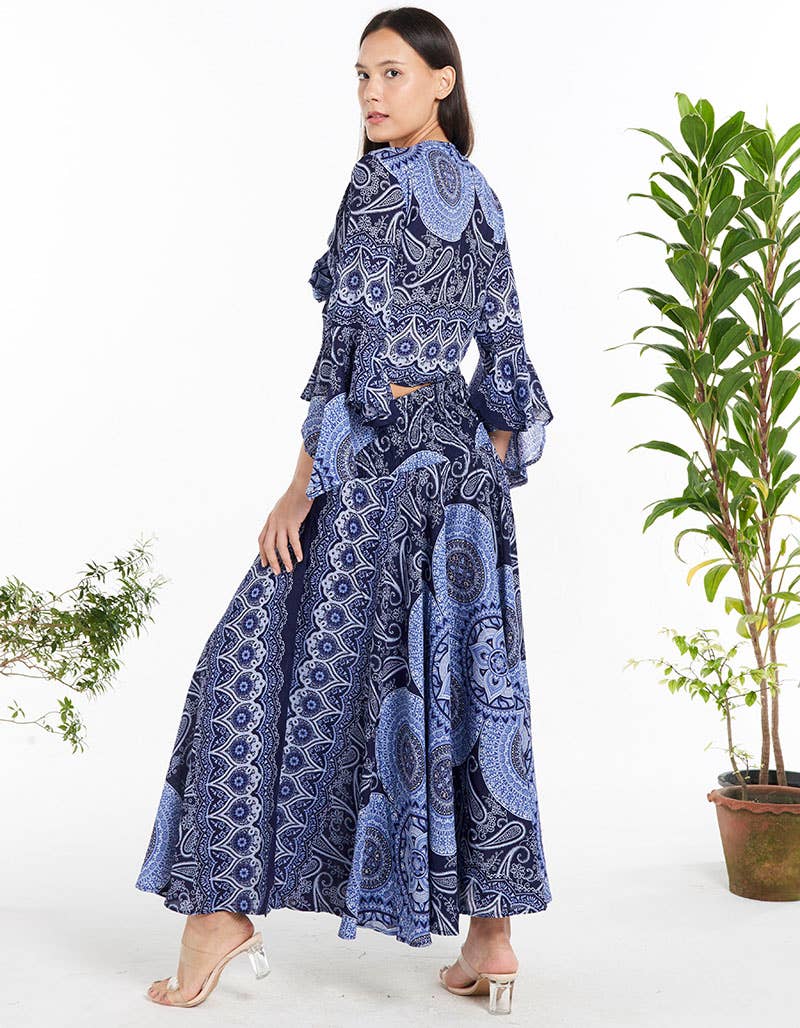 Rayon Palazzo Pant (TH-1865): One Size | WILD FLIER GIFTS AND APPAREL
