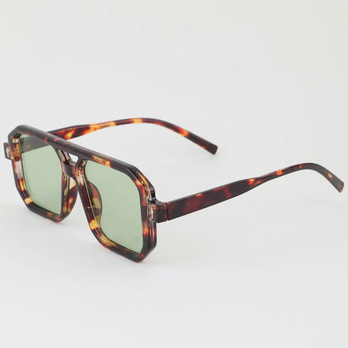 Tinted Block Aviator Sunglasses: MIX | WILD FLIER GIFTS AND APPAREL