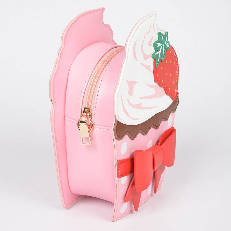 Ice Cream Sundae Crossbody Bag: PK | WILD FLIER GIFTS AND APPAREL