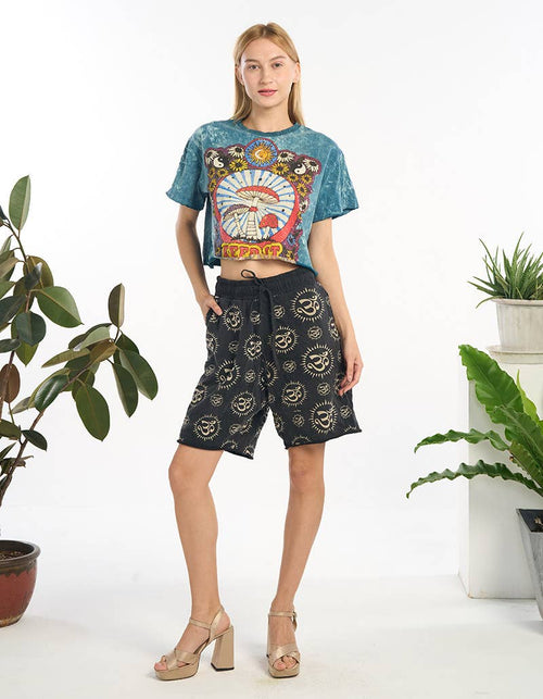 WOMENS CLOTHING-COTTON CROP TOP  (TH-1978): 1S-1M-1L-1XL | WILD FLIER GIFTS AND APPAREL