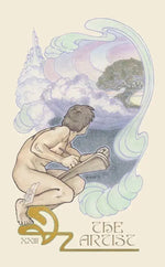 Ethereal Visions: Illuminated Tarot Card Deck