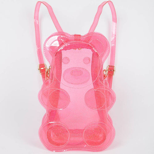 Transparent Teddy Bear Backpac: PK | WILD FLIER GIFTS AND APPAREL