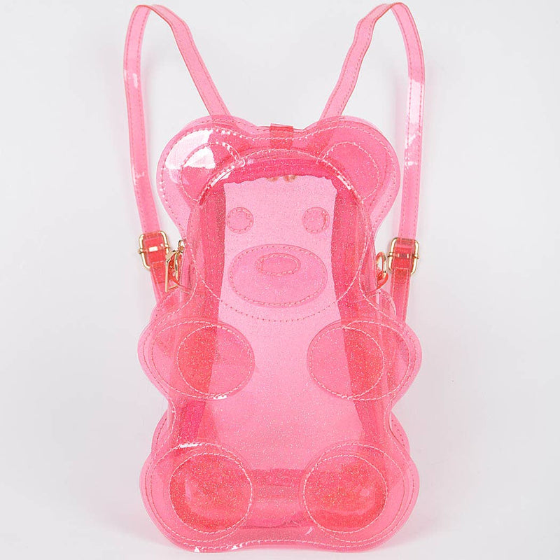 Transparent Teddy Bear Backpac: PK | WILD FLIER GIFTS AND APPAREL