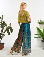 Peacock Rayon Wide Leg Pant(TH-1994) : One Size | WILD FLIER GIFTS AND APPAREL