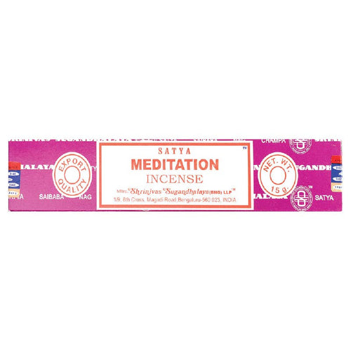 Satya Meditation 15 Gram Incense | WILD FLIER GIFTS AND APPAREL