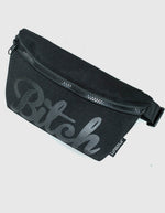 Fydelity Fanny Pack | Small Ultra-Slim | WERDS Bitch Black & Black