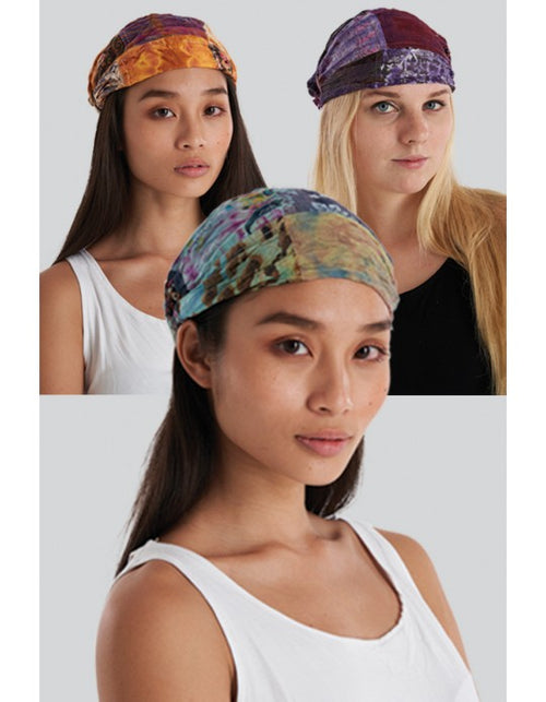Kathmandu Imports Mixed Patch Headwrap Headbands - WILD FLIER GIFTS AND APPAREL