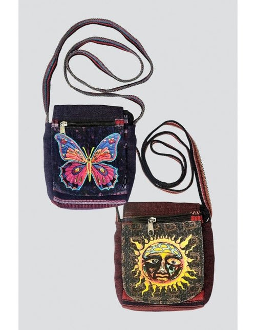 Kathmandu Imports Small Crossbody Bag - WILD FLIER GIFTS AND APPAREL