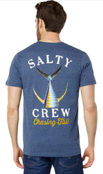 Salty Crew Tailed Classic S/S Tee-Navy Heather