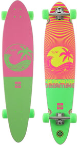 Dusters California Dreaming Neon Longboard Complete 40” - WILD FLIER GIFTS AND APPAREL