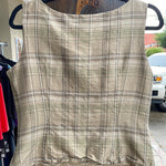 Red By Design #137 Come At Me With Respect Plaid Tank