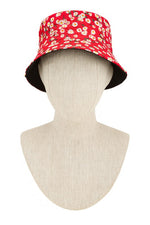 Flower Printed Bucket Hats - WILD FLIER GIFTS AND APPAREL
