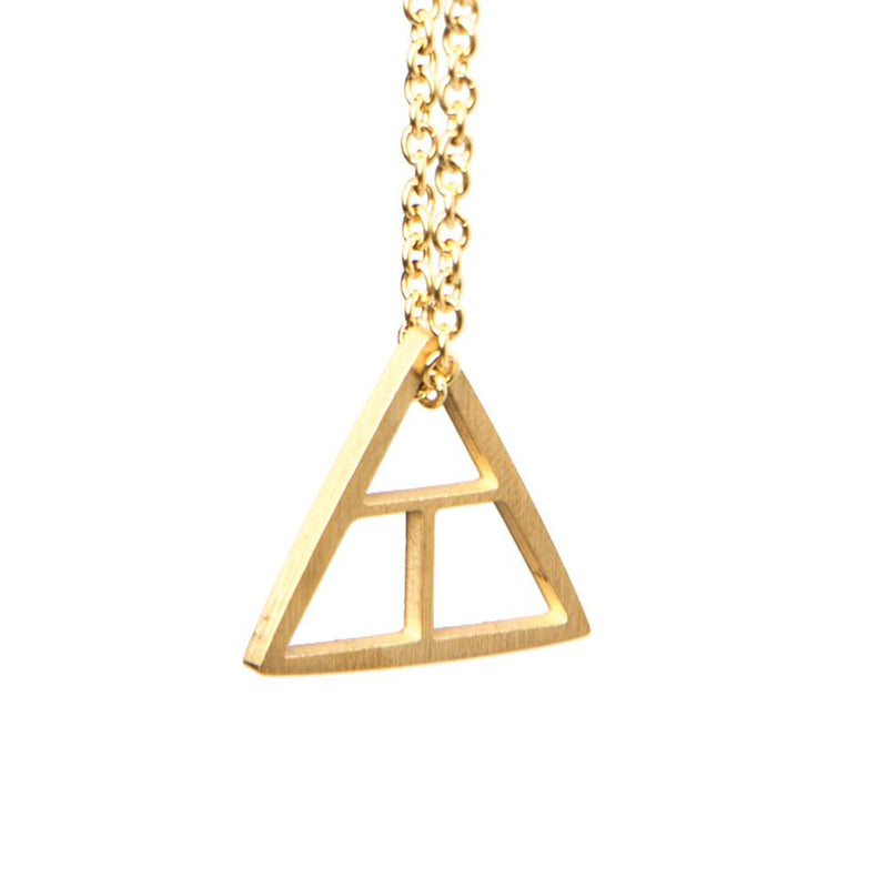 Jaeci Create Glyph Symbol Gold Necklace