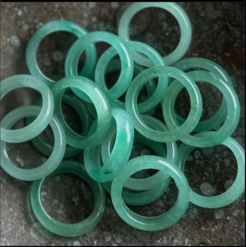 Pebble House Aventurine Rings